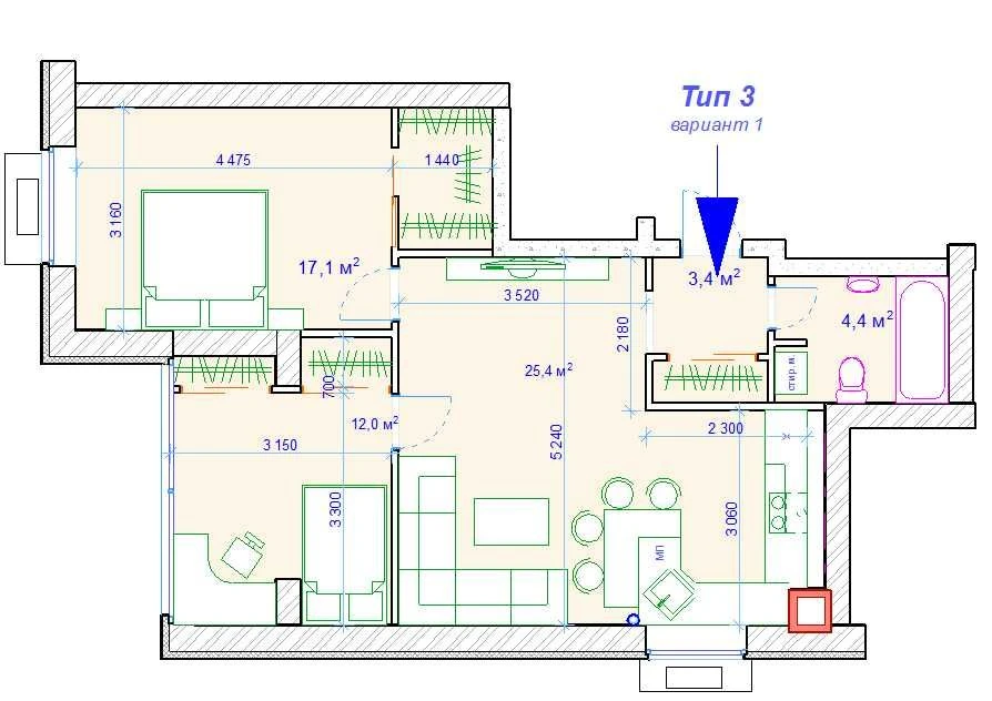 Продажа 1к-2к-3к квартир в построенном жк. FOREST HILL. Парко
