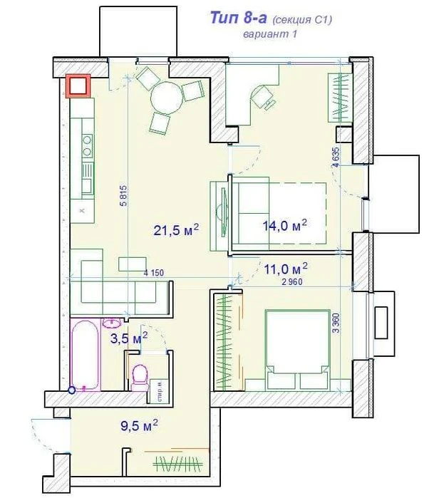 Продажа 1к-2к-3к квартир в построенном жк. FOREST HILL. Парко