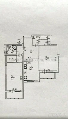 2-комнатная квартира, 94 м.кв.
