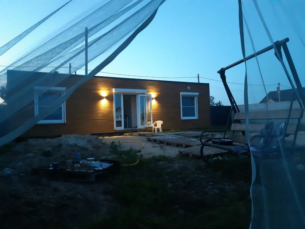 Modular house 42 sq m (ready for transport and living)