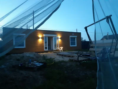 Modular house 42 sq m (ready for transport and living)