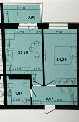 One-bedroom apartment for sale in Avenue 44 residential complex