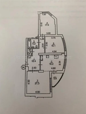 Sale of a 3-room apartment in Kyiv