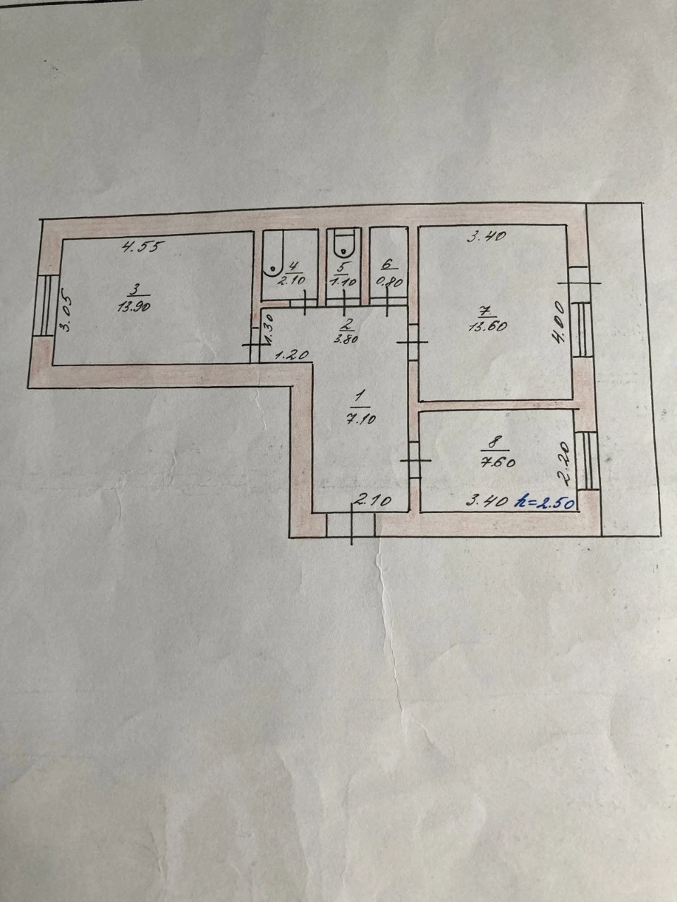 For sale 2-room apartment in Yelizavetovka, Razdelnyansky district