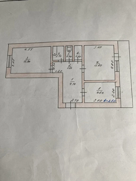 For sale 2-room apartment in Yelizavetovka, Razdelnyansky district