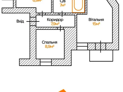 Apartment. Antonovycha st., Kyiv