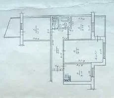For sale, 3-bedroom apartment on the 2nd floor