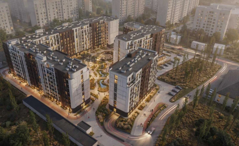 Sale of a one-bedroom apartment in the Laterra residential complex