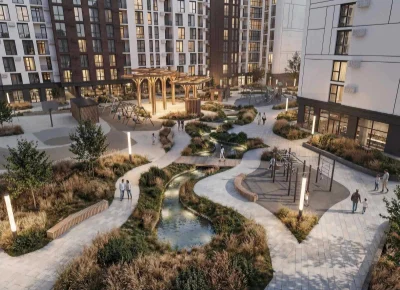 Sale of a one-bedroom apartment in the Laterra residential complex
