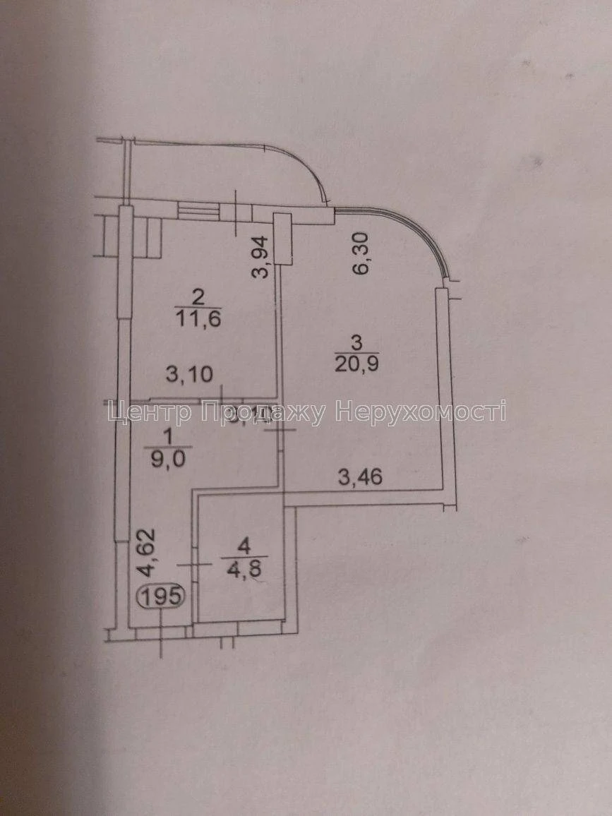Продається 1-кімнатна квартира 50,3 м², 18-й поверх з 22, ЖК «Новопечерський двір»