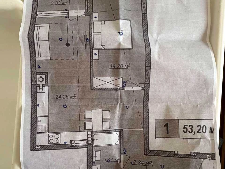 Apartment. Lviv, Volodymyr Navrotskyi Street
