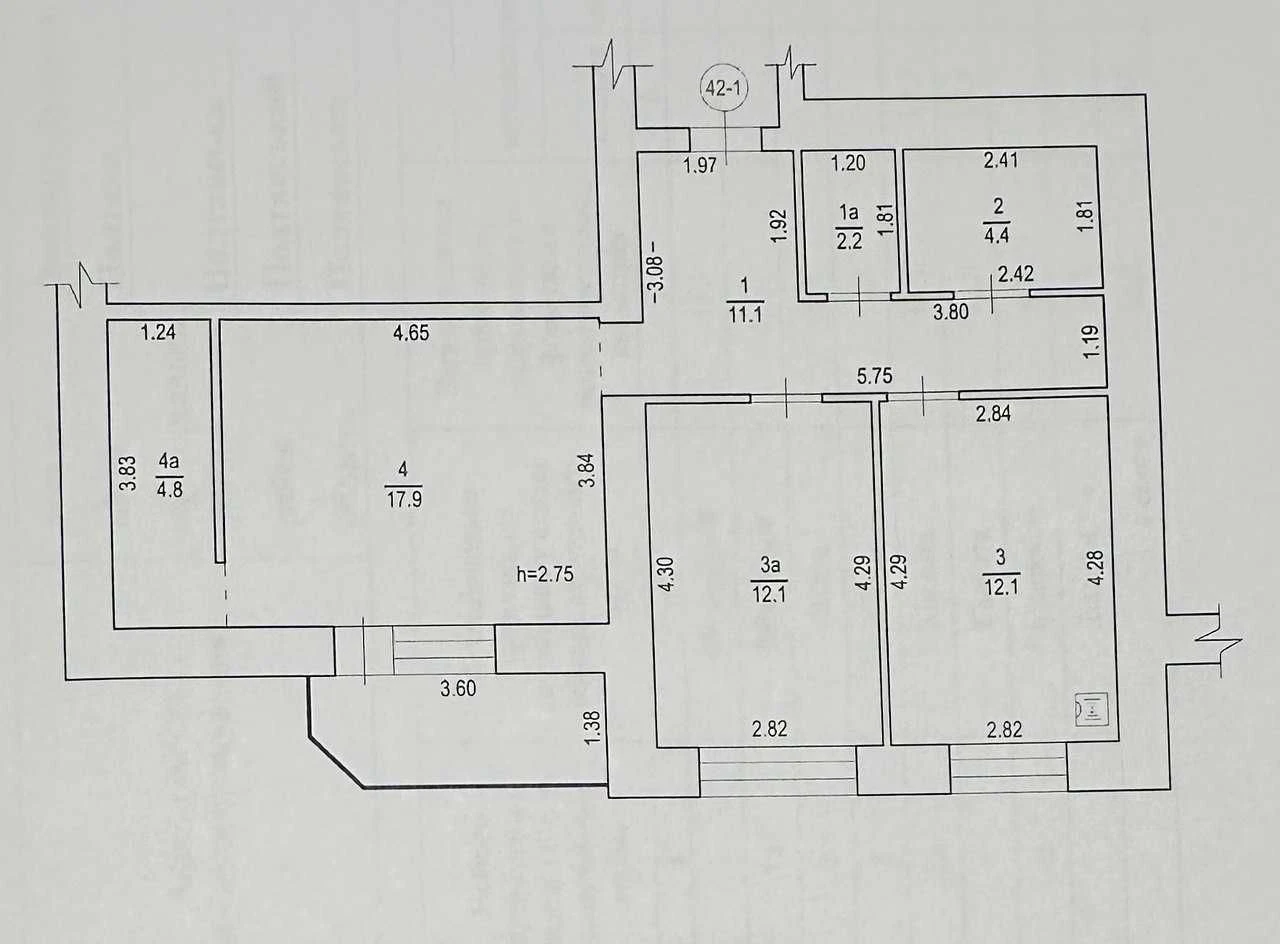 2-bedroom apartment in New Building.