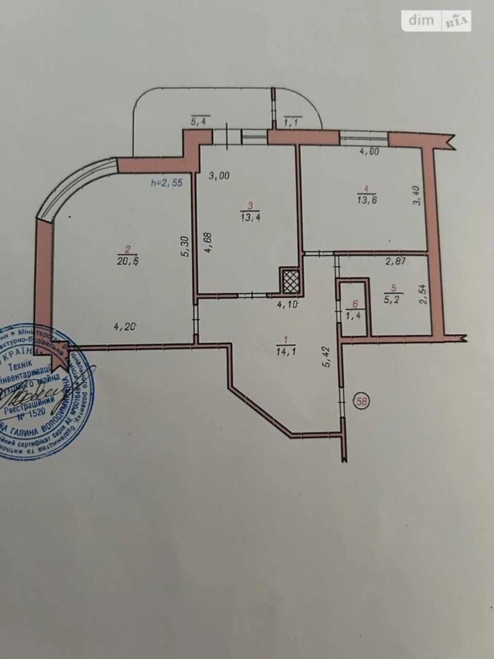 For Sale 2-bedroom apartment 75 sq.m with turnkey renovation and appliances