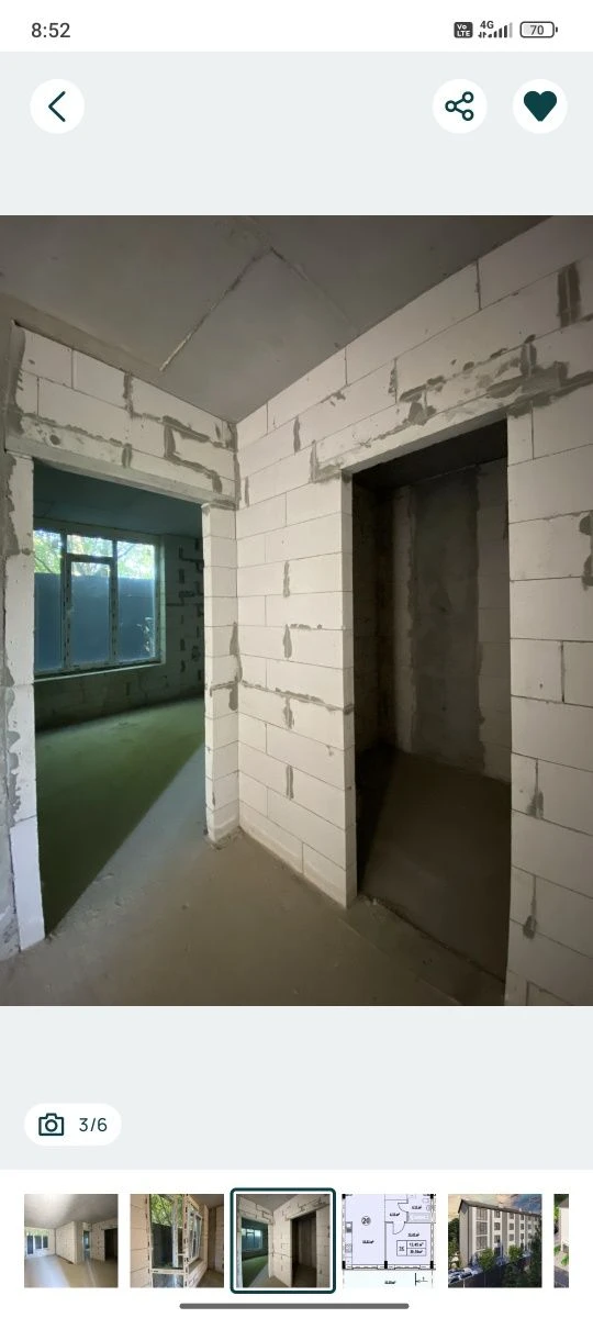 One-bedroom apartment, Dnipsky District, Kyiv