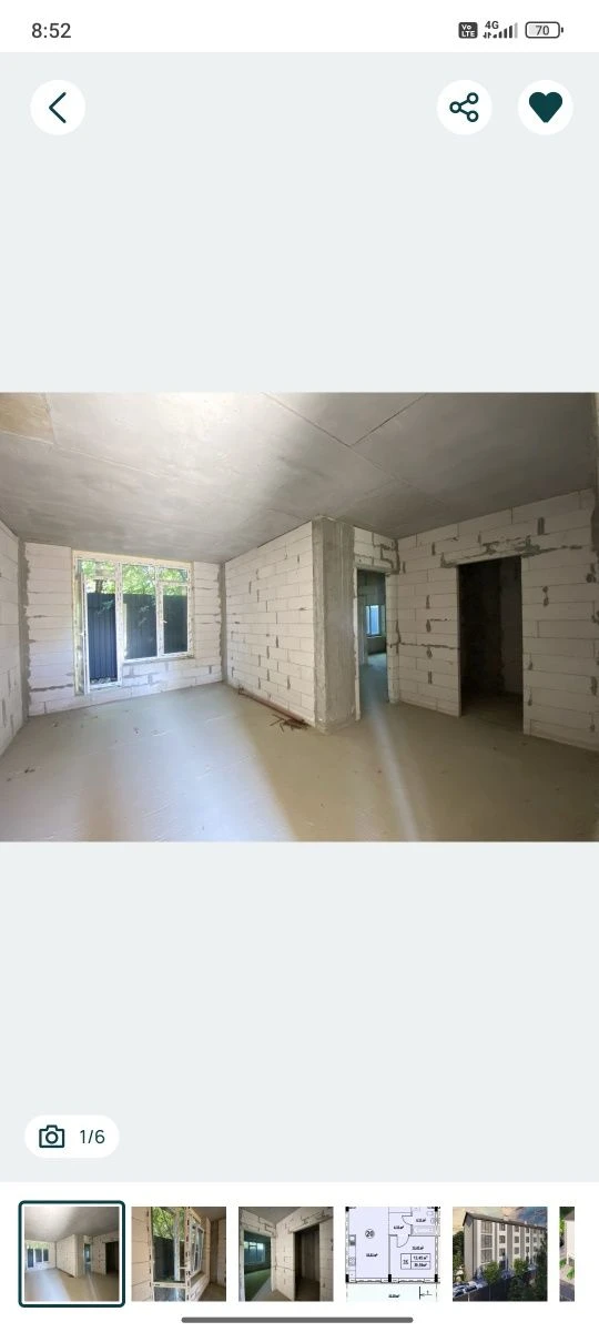 One-bedroom apartment, Dnipsky District, Kyiv