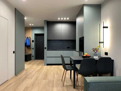 Apartment. Дніprovs'ka naberezhna, вул.