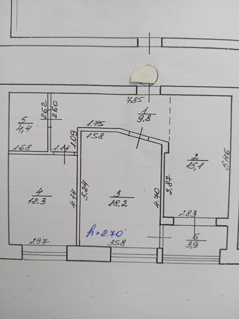 Sale of a 2-room apartment (new building) at Truskavska Street, $140,000
