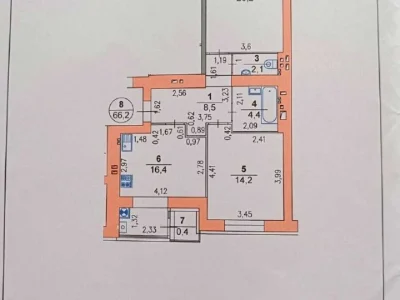 Apartment. Khmelnytsky, Panaса Myrhoro street.