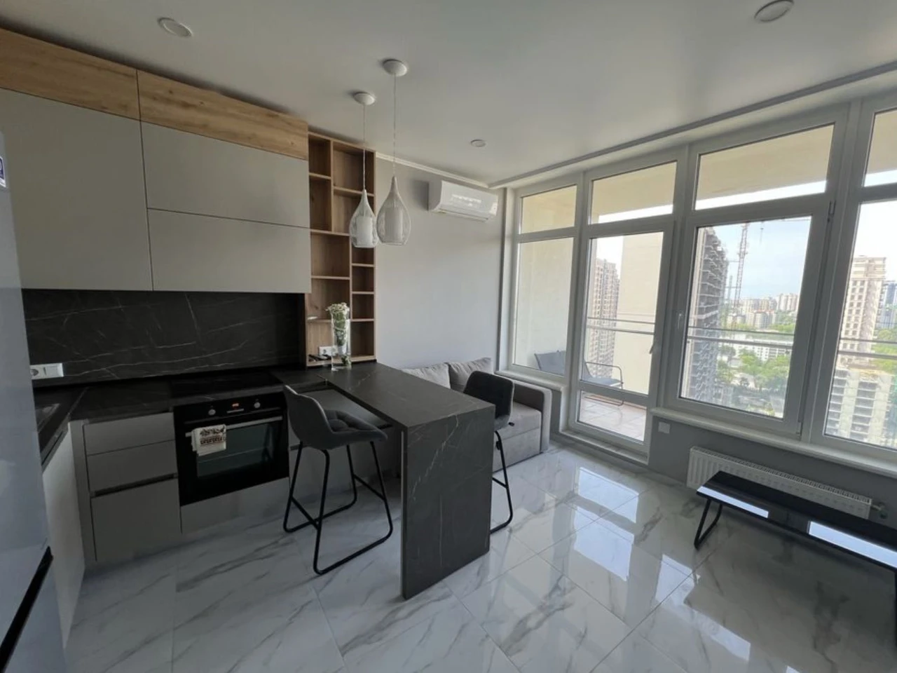 ЖК «Перлина» 42 | 52 квадратных метра, 22 этаж, терраса