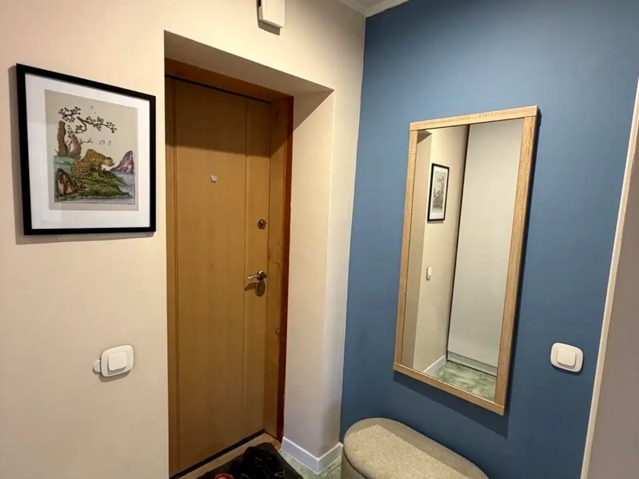Rent 2-room apartment 43 sq.m. 5th floor