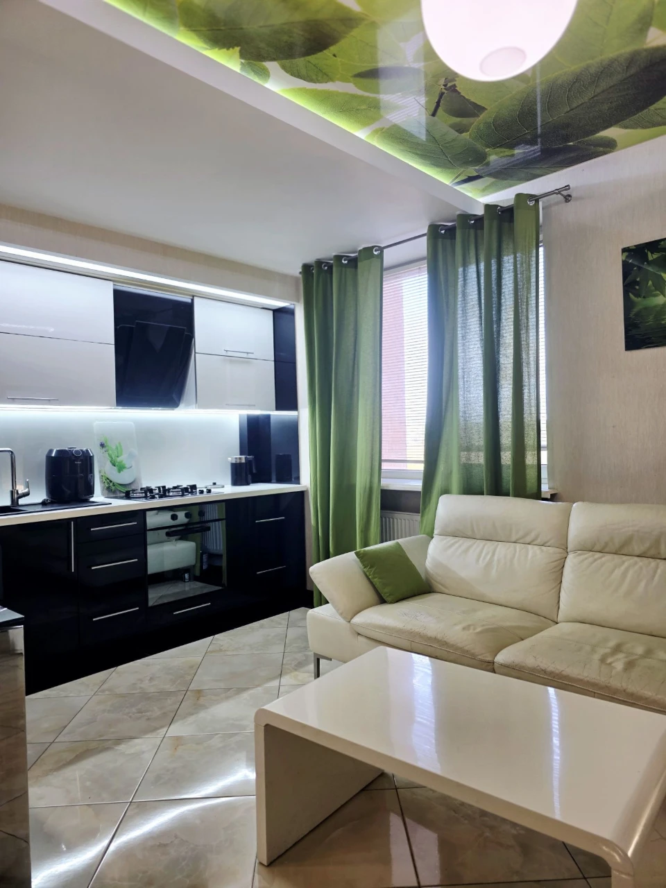 For Sale! Stylish 2-room apartment, kitchen-studio and 2 bedrooms, Шевchenko Street