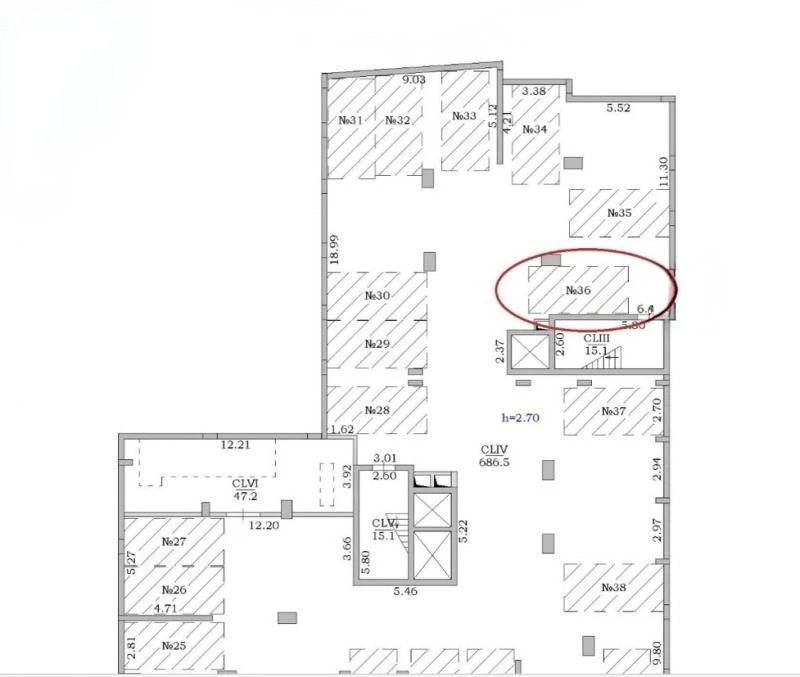 Parking space for sale in a new residential complex at Fontana