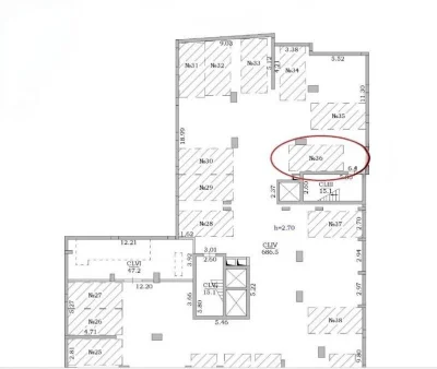 Parking space for sale in a new residential complex at Fontana
