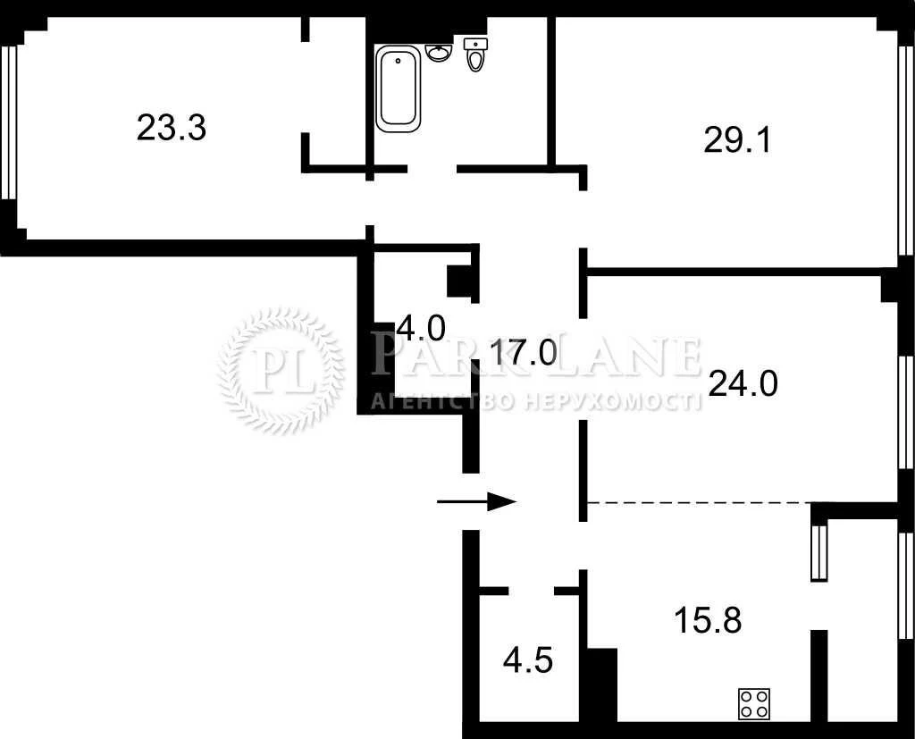 3-квартира 135 м², ремонт, Саперное поле 5, Французский квартал