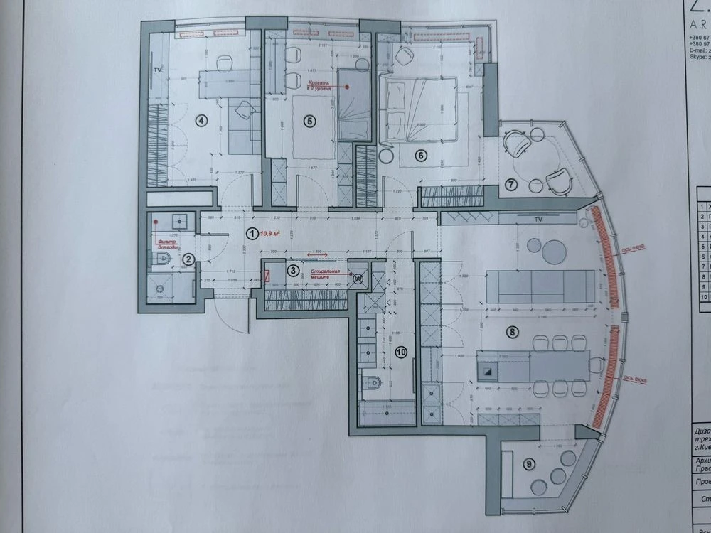 4-комнатная квартира, ремонт, 120 м², ЖК "Зарічний", Зарічна 1Г