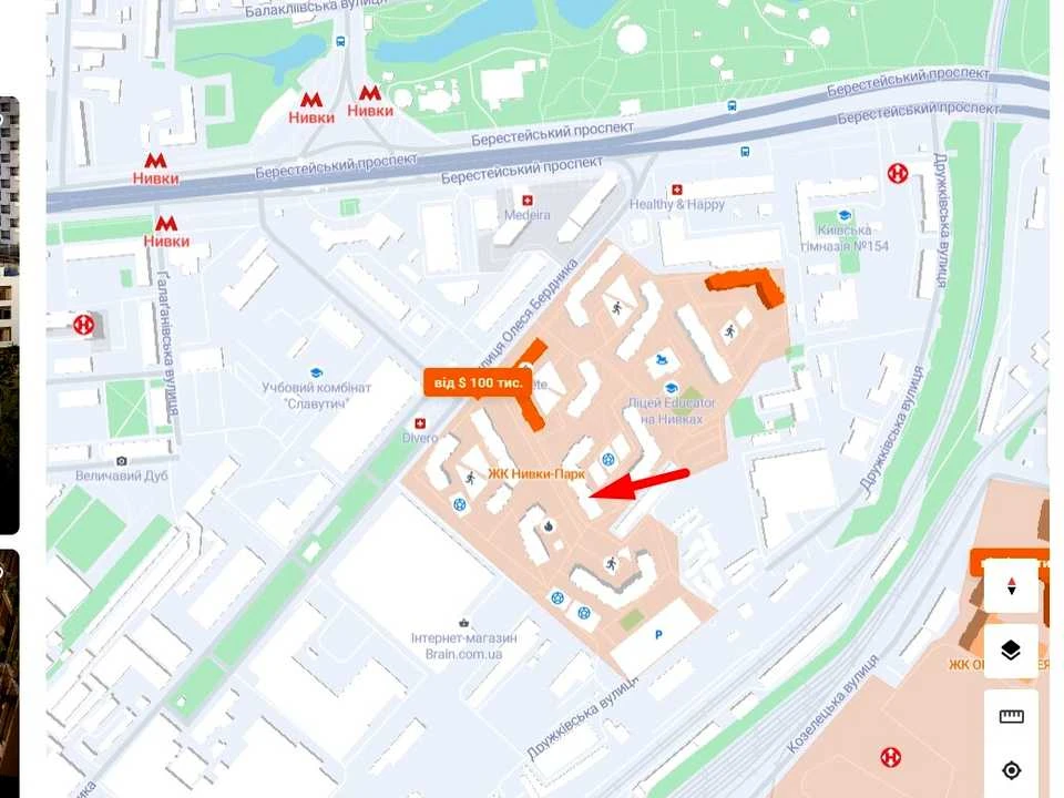 Квартира. Киев, Берестейский проспект