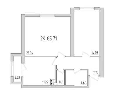 Продам 2 комн.кв-ру в новом доме