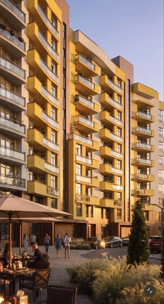 One-bedroom apartment for sale from owner in Amber Park residential complex, 46