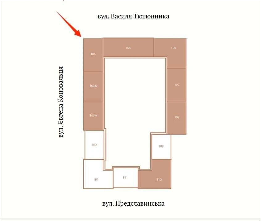 Sale of a 2-room apartment in the Stanford residential complex (Stanford), Predslavy Street