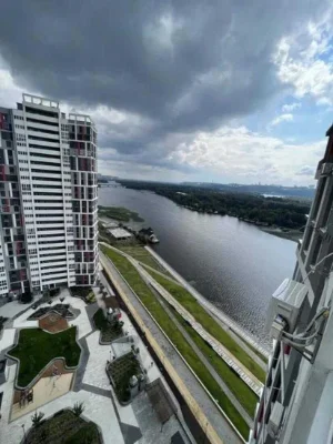 Стильная квартира 65 м² в аренду в ЖК «Русановская Гавань»