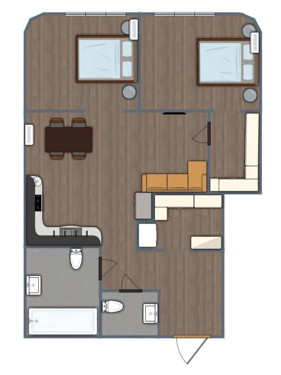 Long-Term Rental Apartment Arcadia