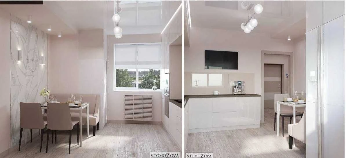 2-room apartment 69 sq m, Saltyvsky district, designer renovation