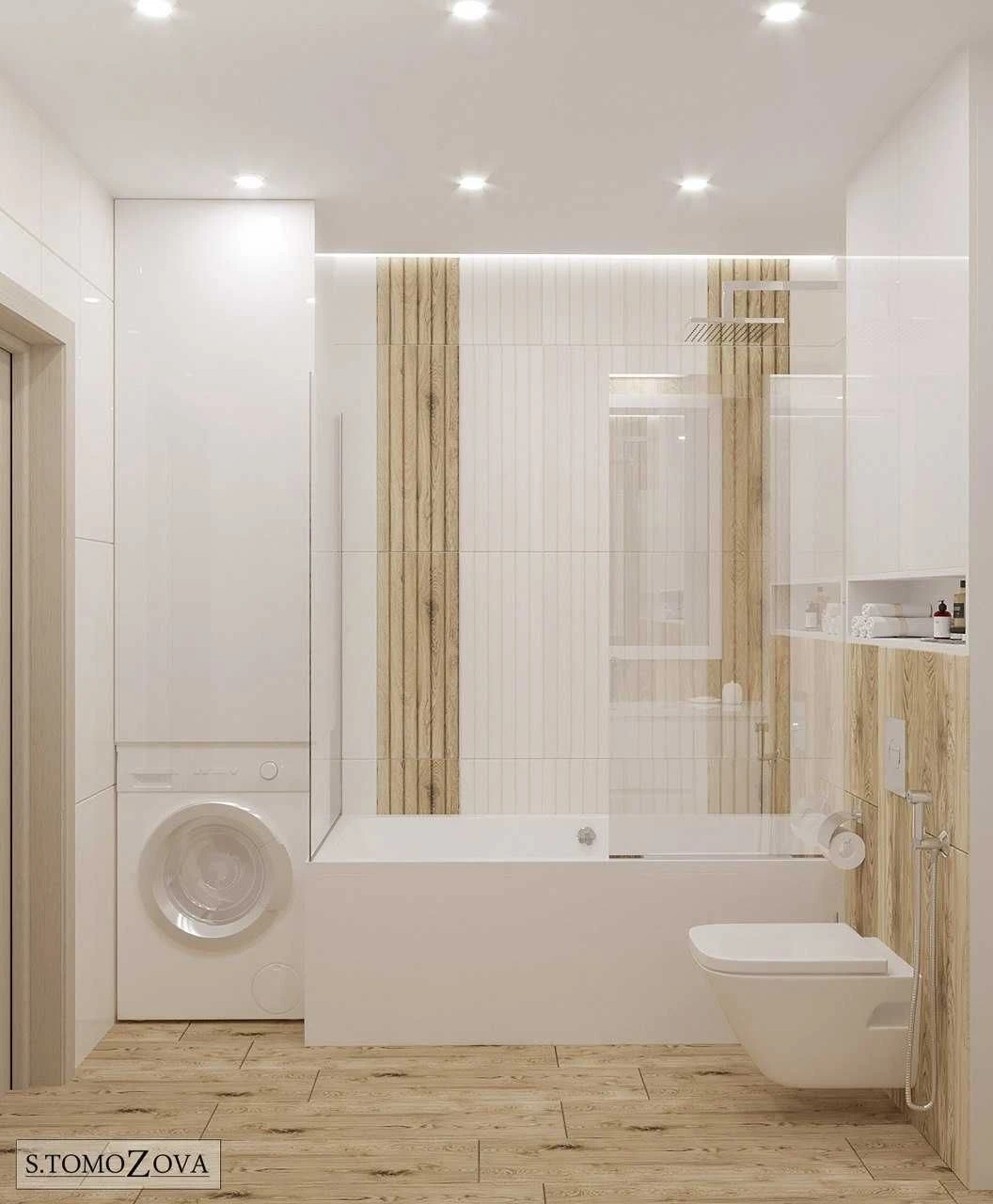 2-room apartment 69 sq m, Saltyvsky district, designer renovation