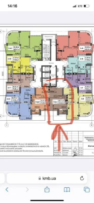 Продаж 3-кімнатній квартири 74 м², 25-й/26-й поверхи, ЖК «Урловський 2», К