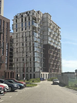 Срочно! 1к квартира 38.4м² в ЖК Пространство на Радостной. Д