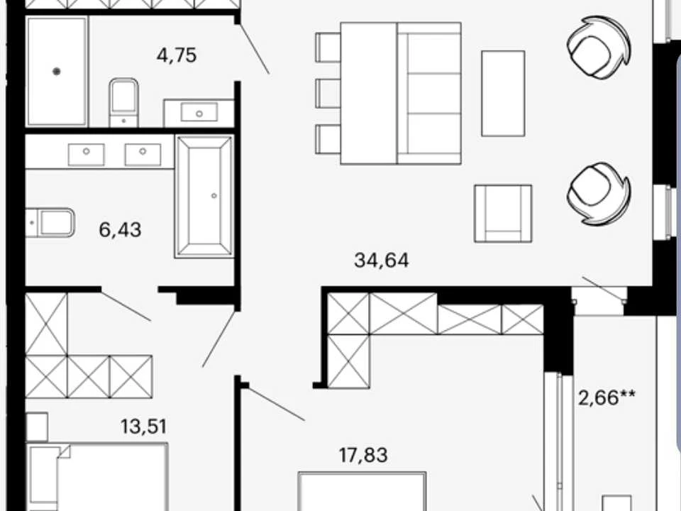 Apartment. Lviv, Pasichna st.