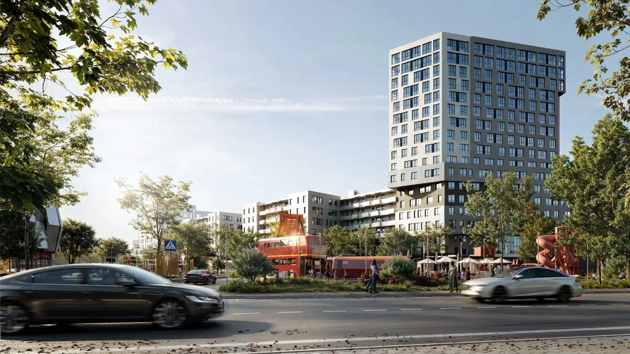 1-квартира 46,5 м² в ЖК BIG BEN от РІЕЛ, Львів