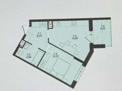 Apartment. Lviv, Pod Holoskom Street