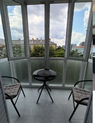 Pechersk. Ioann Pavla II Street 19. Apartment with renovation 54 sq m
