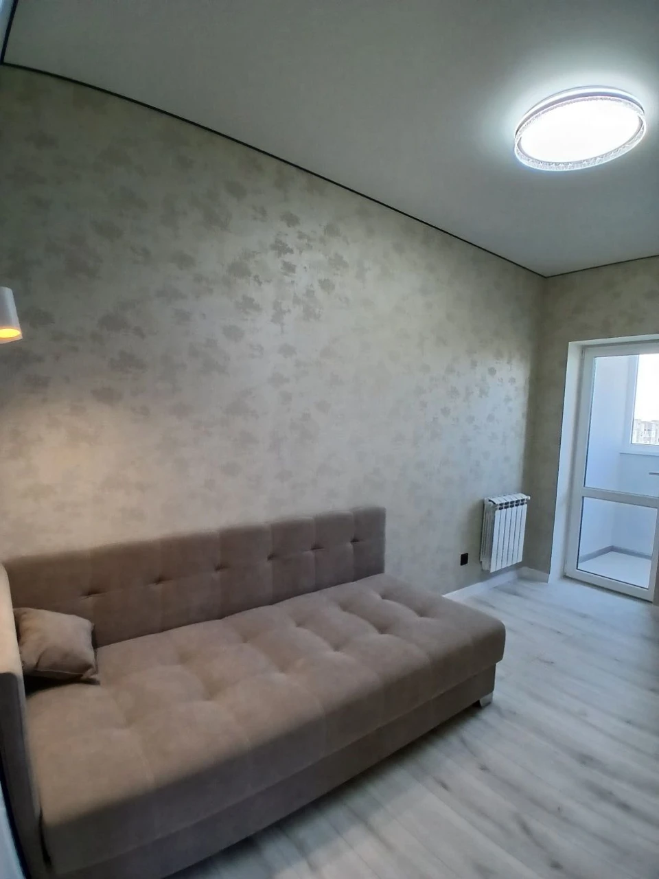 2-room apartment with new renovation in a new building! Center, closed courtyard,