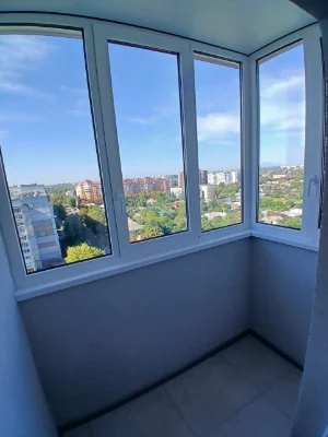 2-room apartment with new renovation in a new building! Center, closed courtyard,