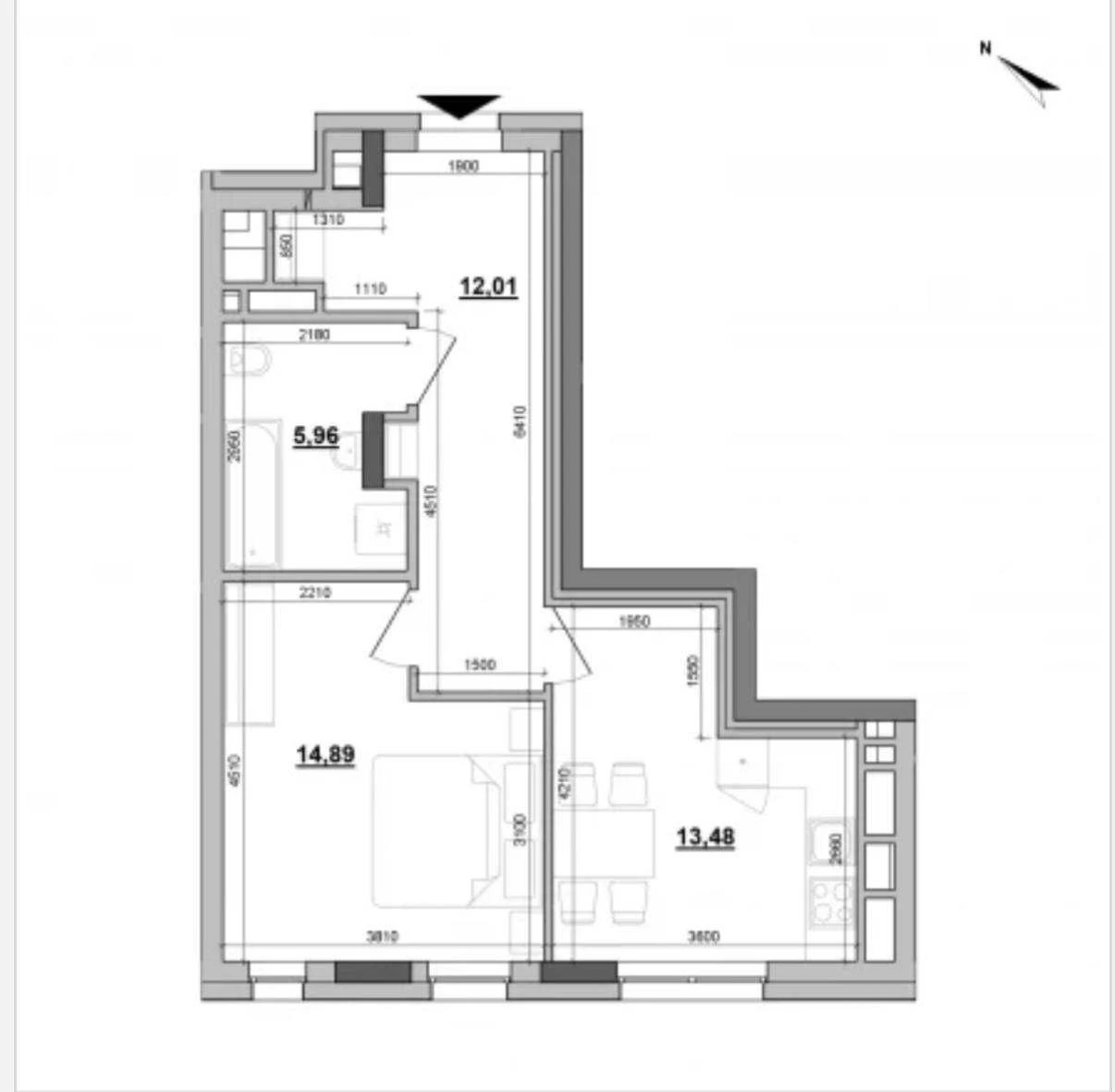 Sale of 1-room apartment on Stryska Street, near the Tax Office. No commission.