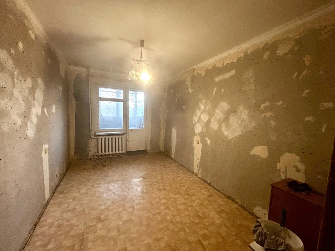 3 room spacious apartment on a low floor