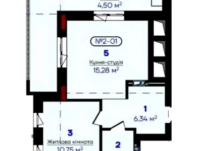 Apartment. Uzhhorod, Kwiatki Cysik St.