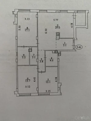Sale of a spacious 3-bedroom apartment in the Respublika residential complex