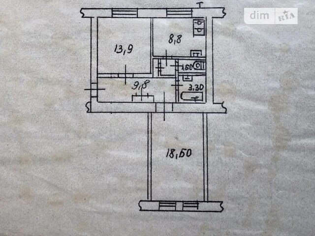 For sale 2-room apartment 56 sq. m on Pecherskyi 19 descent • ID 3464
